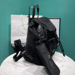 Prada Re-Nylon Medium Backpack 1BZ811 Black
